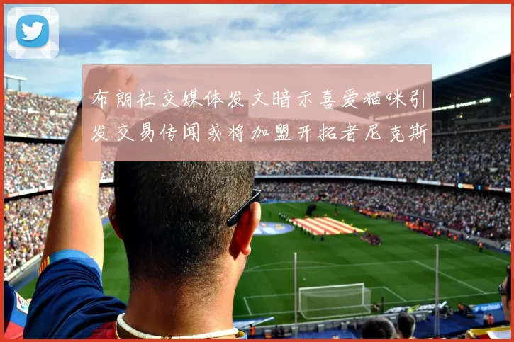 布朗社交媒体发文暗示喜爱猫咪引发交易传闻或将加盟开拓者尼克斯雷霆湖人